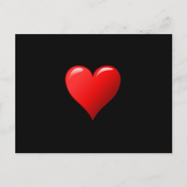 Liebe Postkarte (Vorderseite)