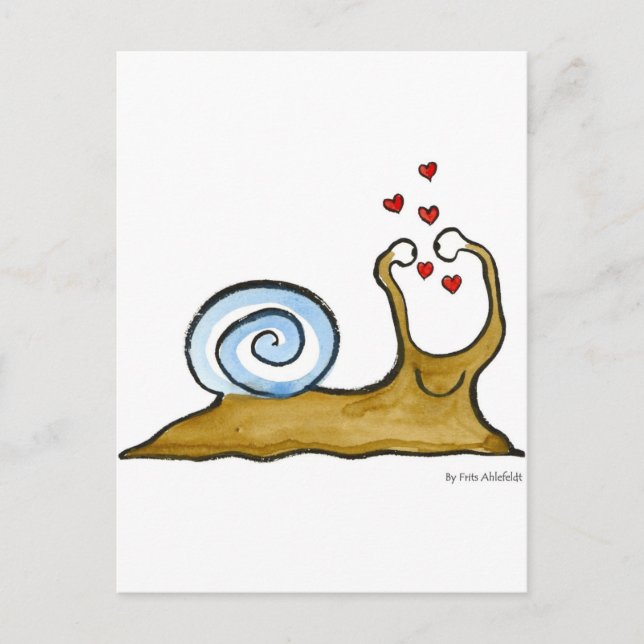 Liebe Postkarte (Vorderseite)