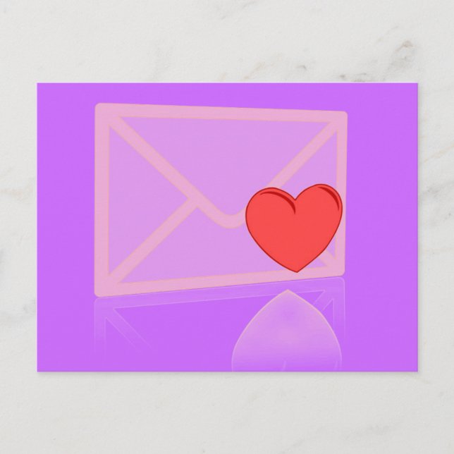 Liebe Postkarte (Vorderseite)