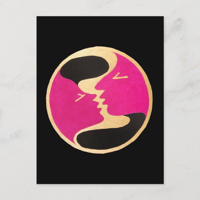 Liebe! Postkarte (Vorderseite)