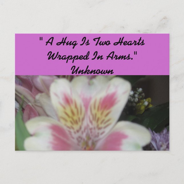 LIEBE POSTKARTE (Vorderseite)