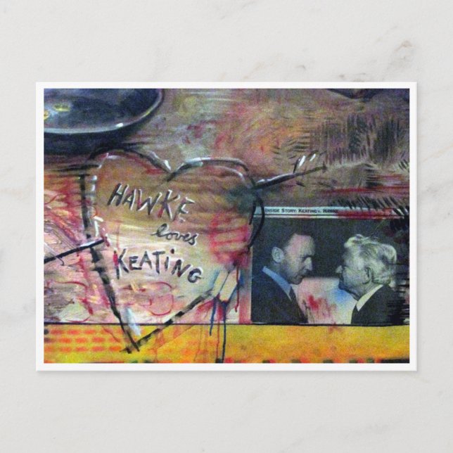 Liebe Postkarte (Vorderseite)