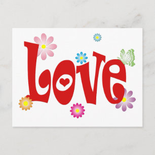 Liebe Postkarte