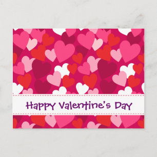 Liebe Postmark Klassenräume Valentine Feiertagspostkarte