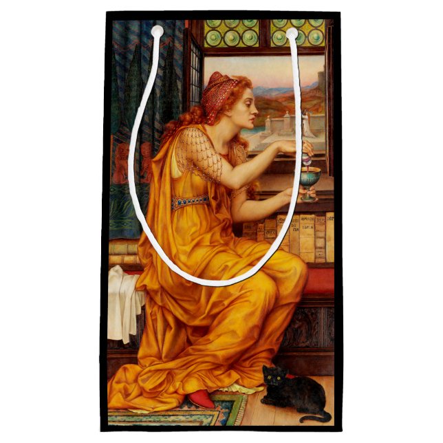 Liebe Potion - Evelyn De Morgan Gemälde Kleine Geschenktüte (Vorderseite)