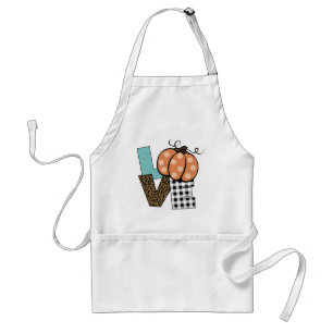Liebe Pumpkin Schürze