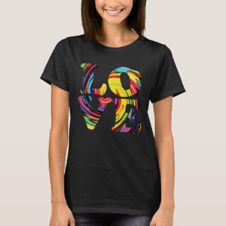Liebe Rainbow Flag LGBT Gay Pride T Shirt 2