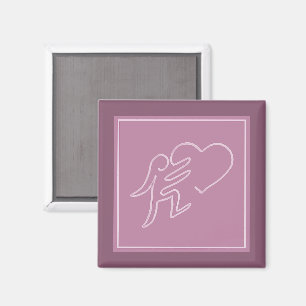 LIEBE (RASPBERRY) MAGNET