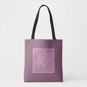 LIEBE (RASPBERRY) TASCHE