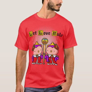 Liebe-Regel KINGS-Ausgabe gelassen T-Shirt