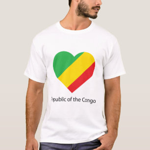Liebe Republik Kongo T-Shirt