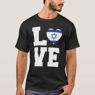 Liebe Retro Israel T-Shirt
