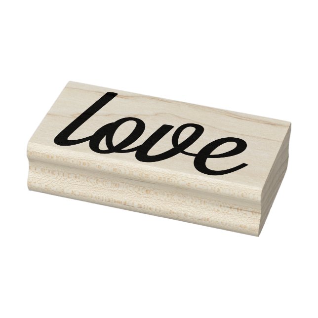 Liebe Retro Rubber Art Briefmarke Gummistempel (Stempel)