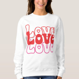 Liebe Retro Sweatshirt