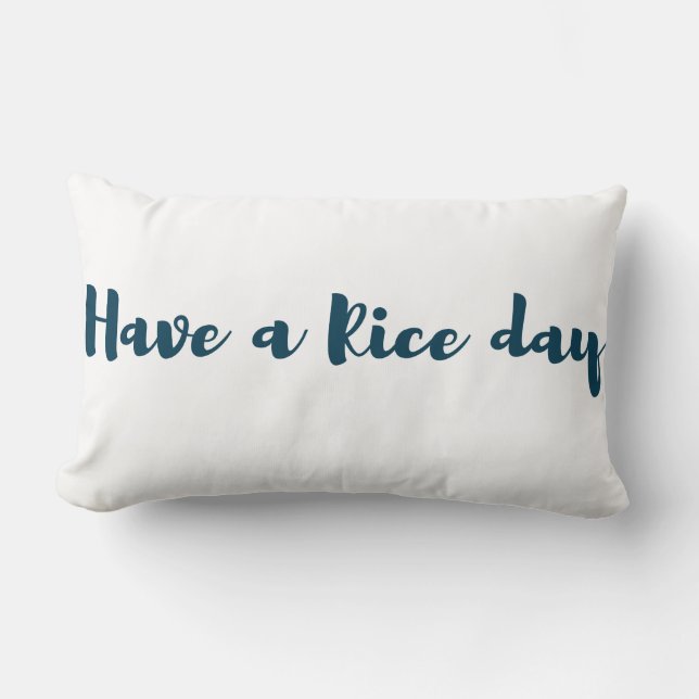Liebe-Rice See Lumbarkissen Lendenkissen (Vorderseite)