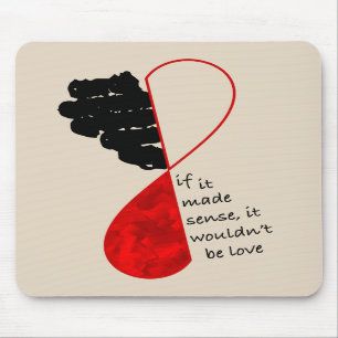 Liebe-Richtungs-Licht Mousepad