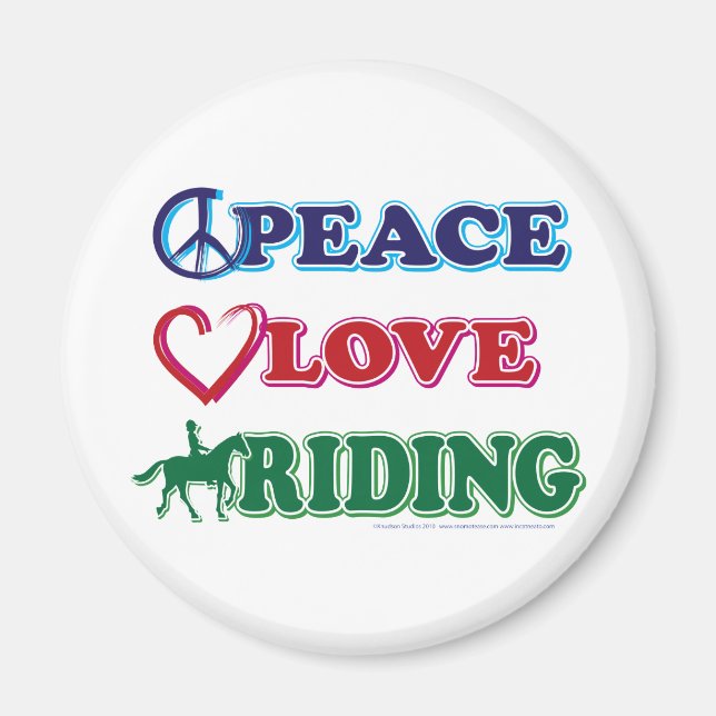 Liebe-Riding Magnet (Vorne)