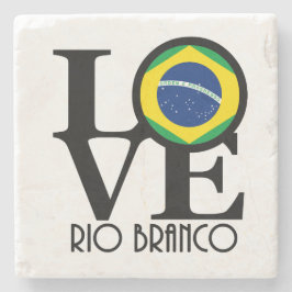 LIEBE Rio Branco Steinuntersetzer