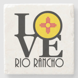 LIEBE Rio Rancho New Mexico Steinuntersetzer