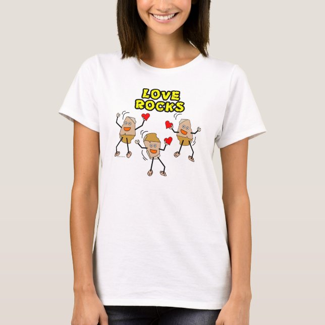 Liebe Rocks T-Shirt (Vorderseite)