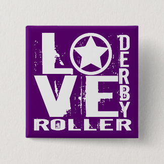LIEBE Roller Derby Button