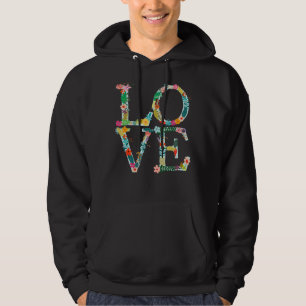 Liebe Romantik Hoodie
