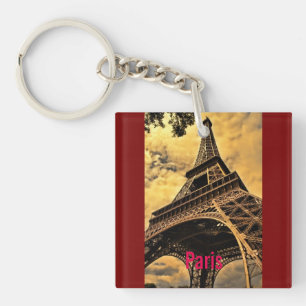 Liebe & Romantik Stadt Paris Eiffelturm Frankreich Schlüsselanhänger