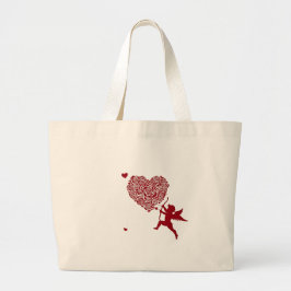 Liebe & Romantik - Valentinstag-Special Jumbo Stoffbeutel