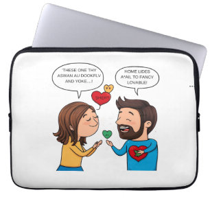 Liebe & Romantik - Valentinstag-Special Laptopschutzhülle
