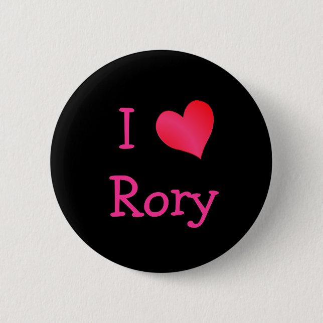 Liebe Rory Button (Vorderseite)