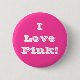 Liebe-Rosa des Knopf-I Button