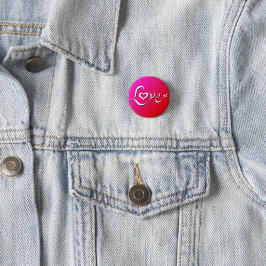 Liebe - rosa Rückmischung Button