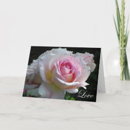 Liebe Rose Card Karte