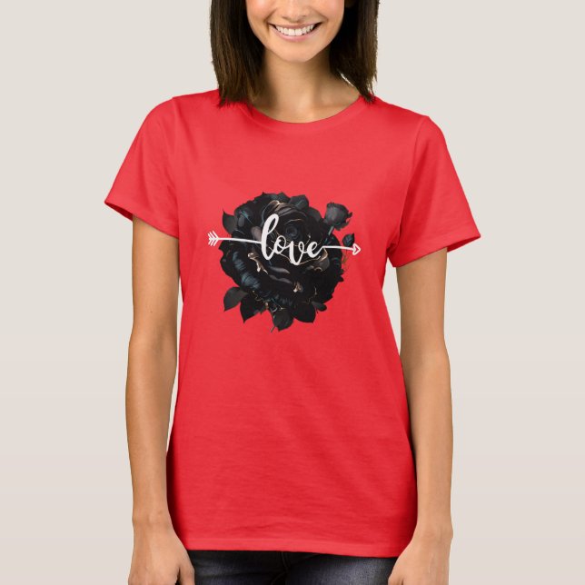 Liebe Rose T-Shirt (Vorderseite)