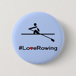 Liebe Rudertitel blau Button
