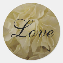 Liebe Runder Aufkleber