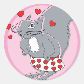 Liebe Runder Aufkleber