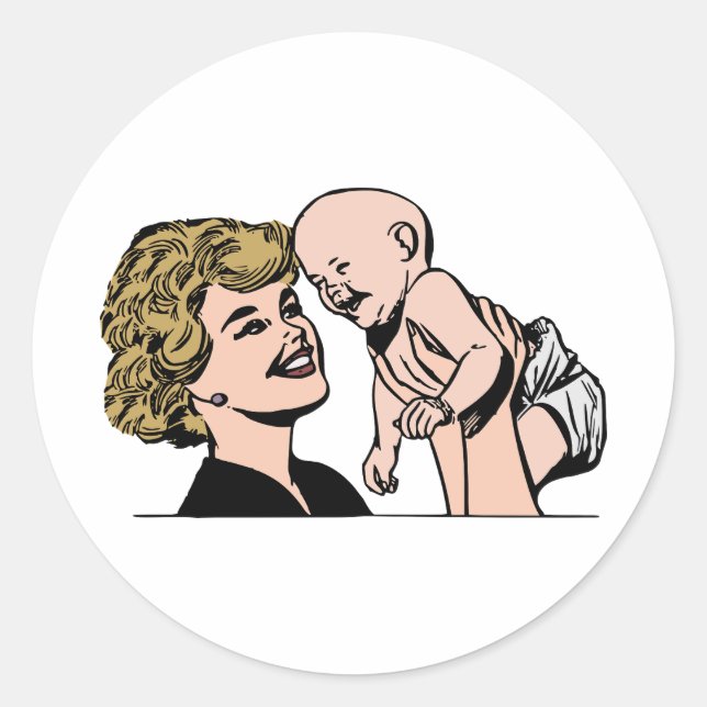 Liebe Runder Aufkleber (Vorderseite)