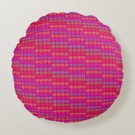 LIEBE rundes Throw-Kissen Kissen