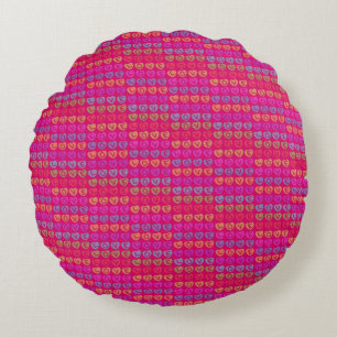 LIEBE rundes Throw-Kissen Kissen