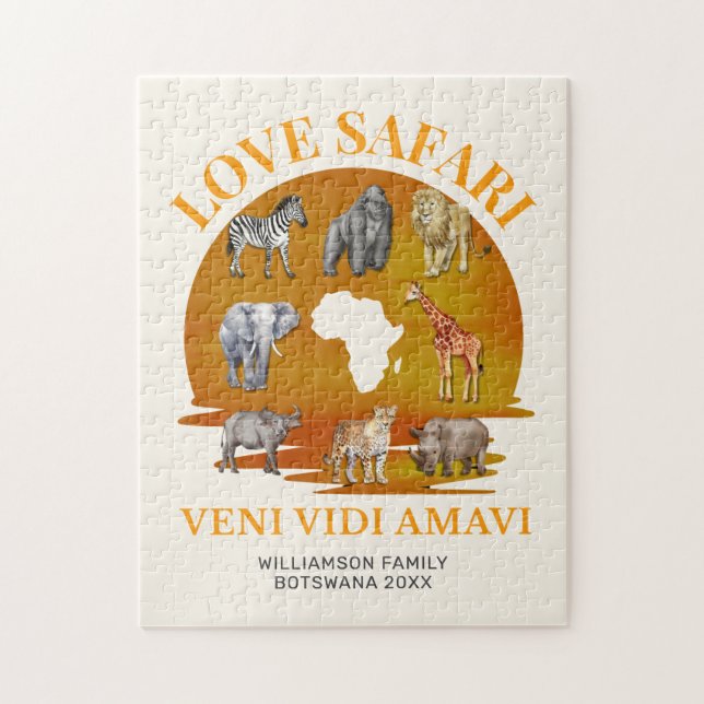 Liebe SAFARI Souvenir (Vertikal)
