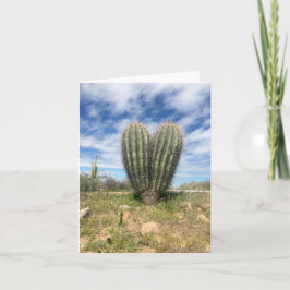 Liebe Saguaro notecard Karte