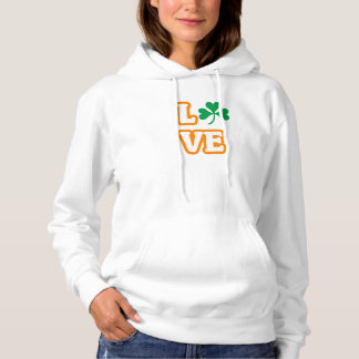 "LIEBE" (SAINT PATRICK'S EDITION) Womens Hoodie