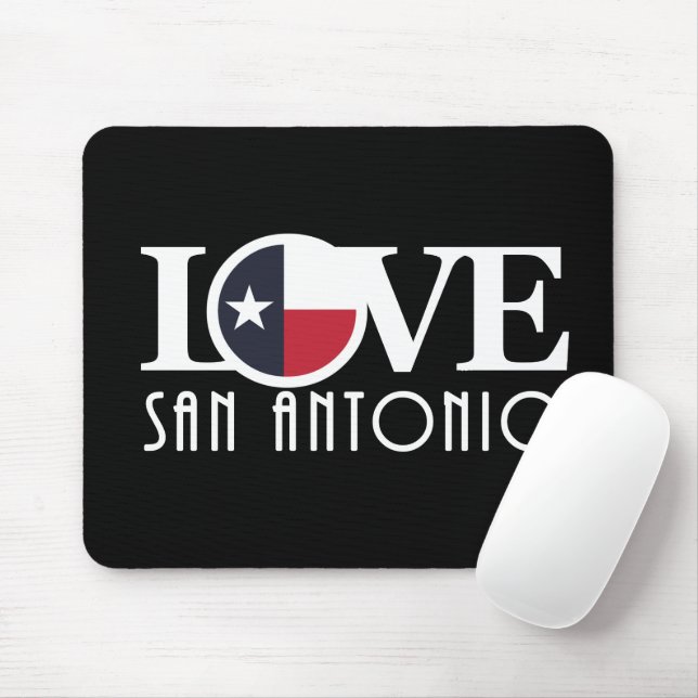 LIEBE San Antonio Mousepad (Mit Mouse)