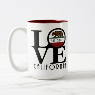 LIEBE San Diego 15oz Zweifarbige Tasse