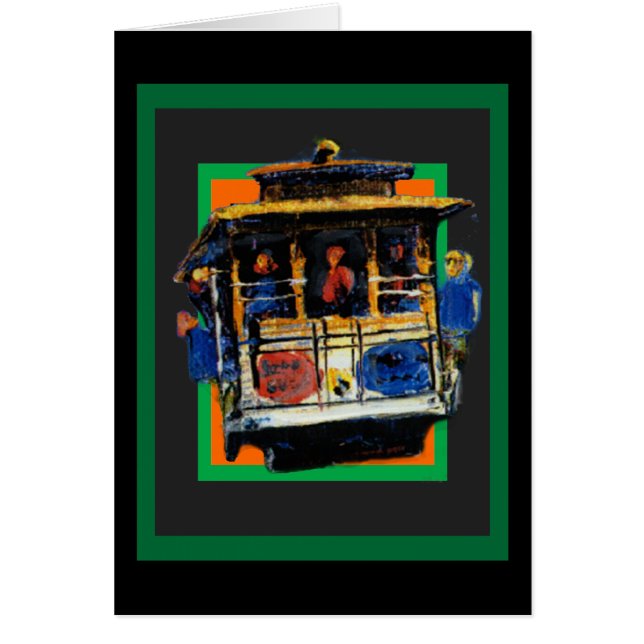 ! Liebe San Francisco Trolley Gibney (Vorne)