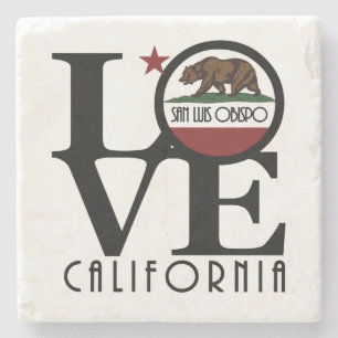 LIEBE San Luis Obispo Steinuntersetzer