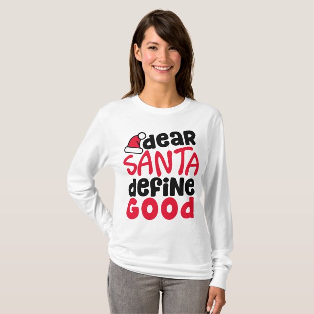 Liebe Sankt definieren gutes lustiges Shirt des (Vorne ganz)