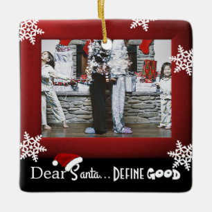 "Liebe Sankt definieren gutes" Weihnachten Keramikornament