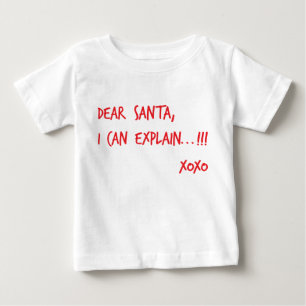 Liebe Sankt, die ich erklären kann Baby T-shirt